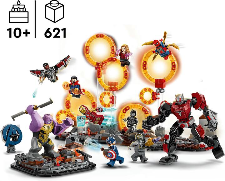 Produktbild LEGO Avengers: Endgame Letzter Showdown (76323, LEGO Marvel)