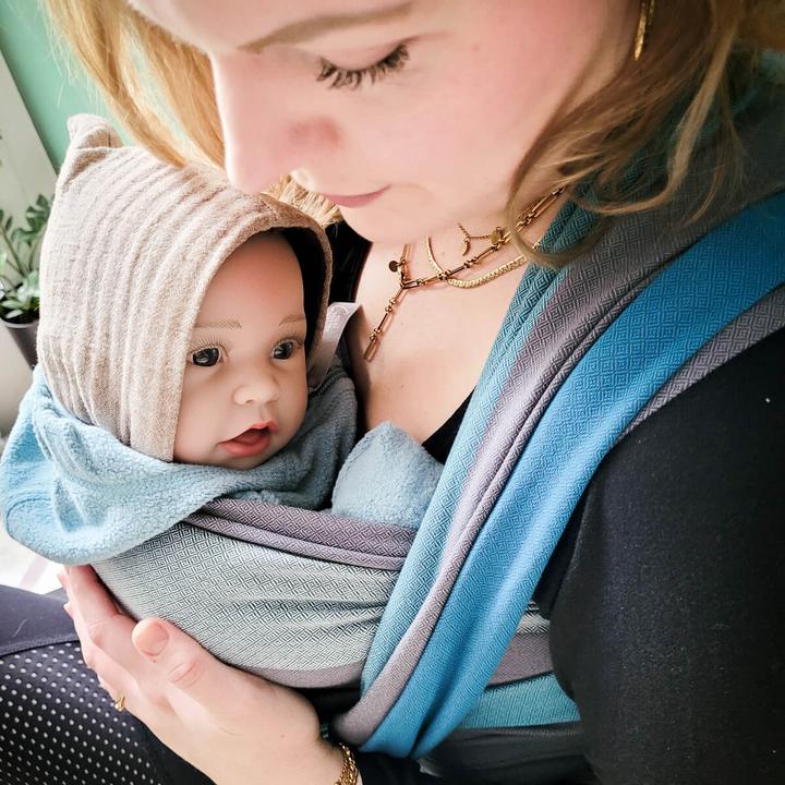 Immagine prodotto Hoppediz Imbragatura per bambino intrecciata (4.60 m)