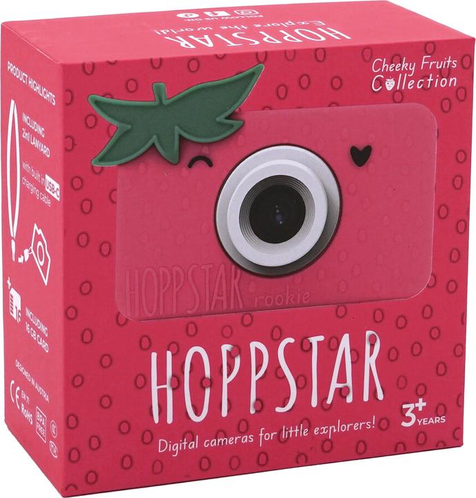Actual product image Hoppstar Rookie Kids Digital Camera 3 + strawbella