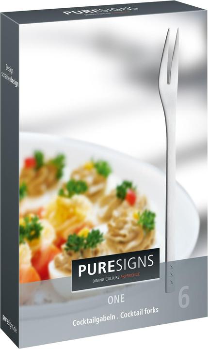 Produktbild Puresigns Cocktailgabeln (6 Stück, Besteck Set)