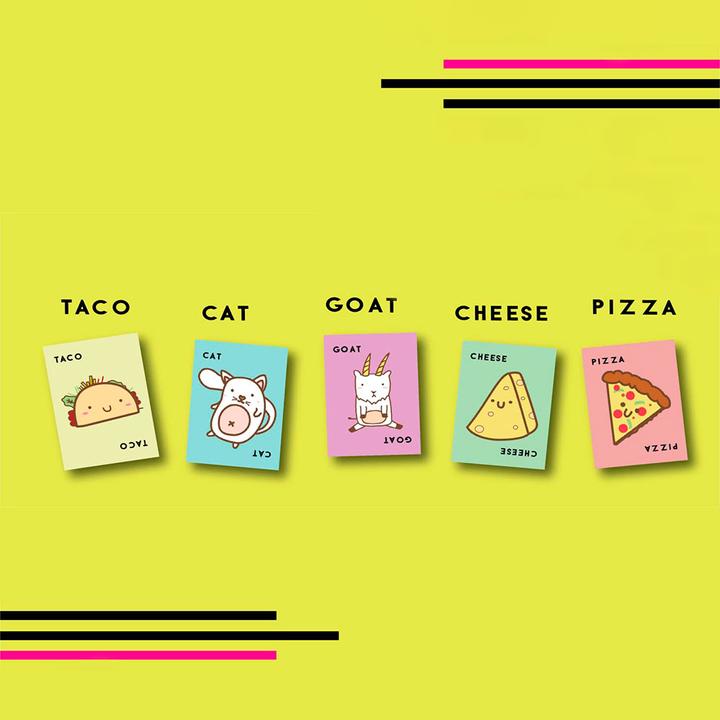 Productafbeelding Lautapelit Taco Cat Geitenkaas Pizza - Bordspel (Engels & Scandinavisch) (SBDK00608) (Engels, Noors)