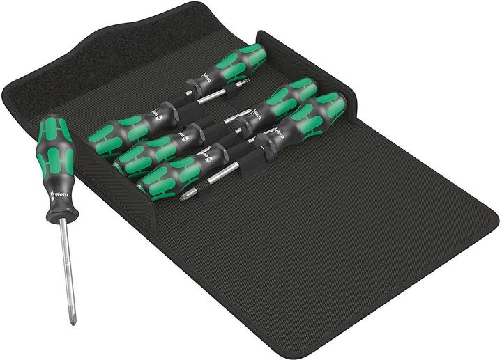 Wera Kraftform 300/7 Schraubendreherset (Torx (TX), Pozidriv-Kreuzschlitz (PZ), Phillipps-Kreuzschlitz (PH))