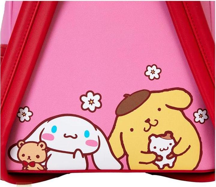 Actual product image Loungefly Sanrio by Mini Backpack Hello Kitty & Friends Color Block