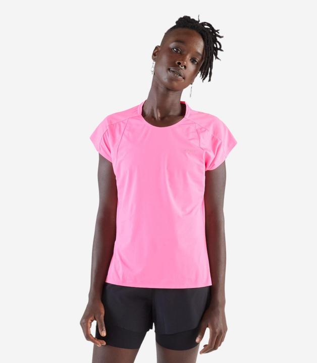 Kiprun Laufshirt kurzarm Damen leicht - Light 900 rosa