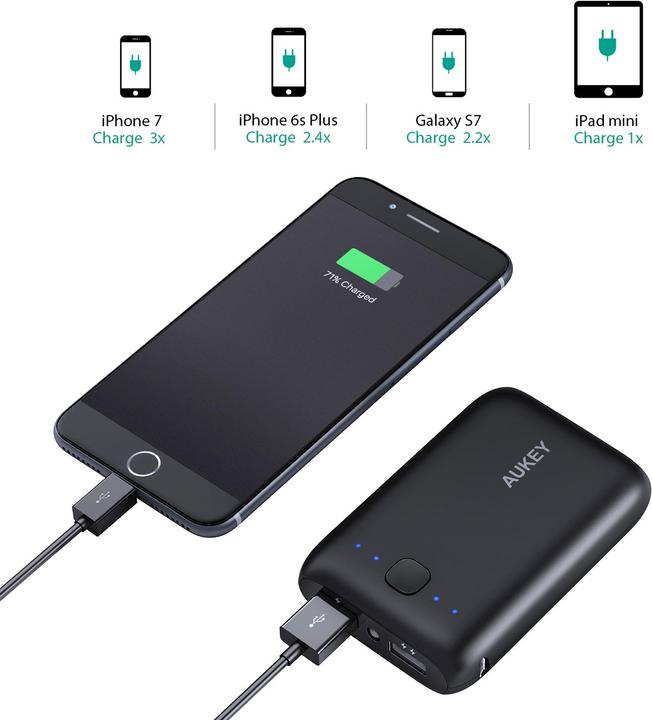 Image du produit Aukey Pb-N52 (10050 mAh, 10 W, 37.19 Wh)