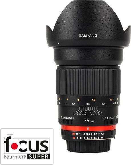 Image du produit Samyang 35mm F1.4 Samsung NX (Samsung NX, APS-C / DX)