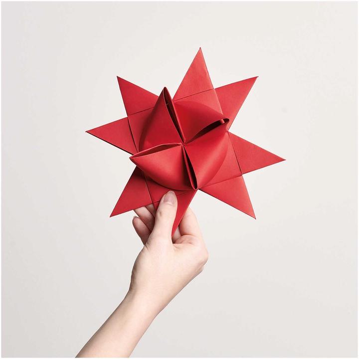 Produktbild Rico Design Fröbelsterne XXL (180 g/m², 5 x)