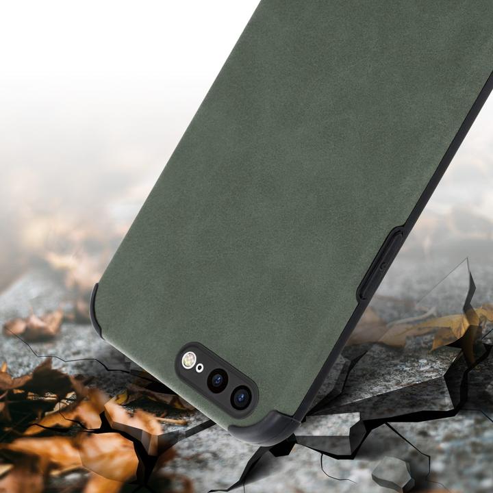 Image du produit Cadorabo Housse pour Apple iPhone 7 PLUS / 7S PLUS / 8 PLUS en cuir mat TPU style LM161 (Apple iPhone 7 Plus, Apple iPhone 7s Plus)