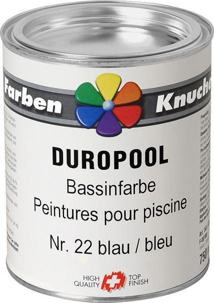 Produktbild Knuchel Schwimmbassinfarbe (Seeblau, 0.75 l)