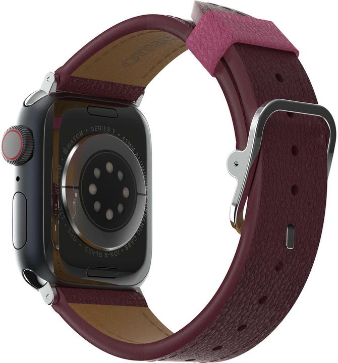 Produktbild OtterBox Symmetry Cactus Leather Watch Band für Apple Watch 9/8/7 45mm (42 mm, 44 mm, 45 mm, Veganes Leder)
