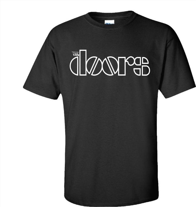 Produktbild The Doors TShirt mit Logo aus Baumwolle Erwachsene (M)
