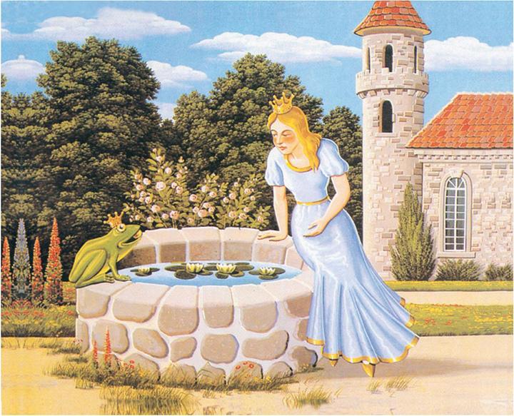 Produktbild Goki Holzblock Puzzle-Märchen (20 Teile)