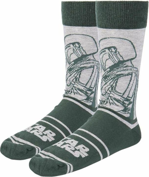 Actual product image NoName STAR WARS - The Mandalorian - Pack de 3 paires de chaussettes (P36-41) (pack of 3, 36 - 41)