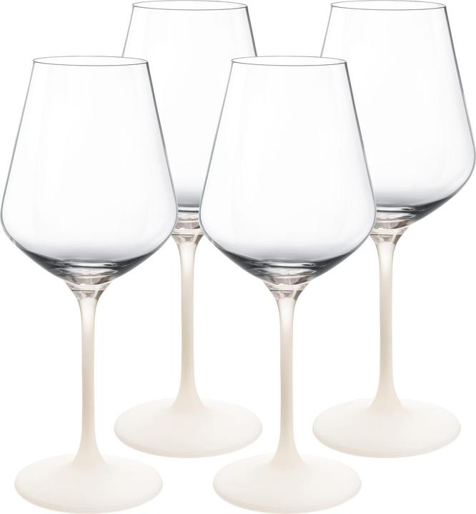 Produktbild Villeroy & Boch Rotweinglas, Set 4tlg. Manufacture Rock blanc (47 cl, 4 Gläser, Rotweingläser)