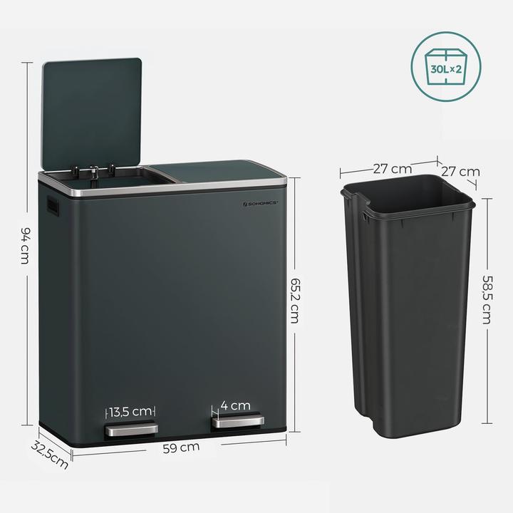 Image du produit Songmics Müllbert (60 l)