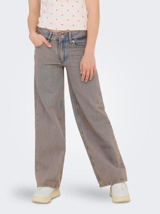 Actual product image Only KOGBAXTER Hohe Taille Weiter Beinschnitt Jeans Jeans mit weitem Bein (140)