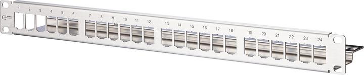 Metz Connect E-DAT modul Porte-module acier inoxydable vide 1U