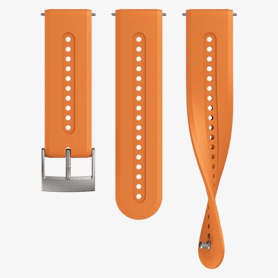 Actual product image Suunto 24 ATH7 Silicone Strap Granite ORA S+M (24 mm, Silicone)