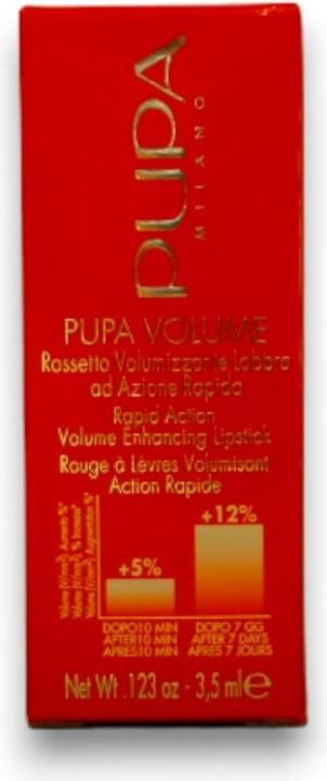 Actual product image Pupa Milano Pupa - Volume Enhancing Lipstick - Lipstick for increasing lip volume 3.5 ml 400 Vintage Red (400 Vintage Red)