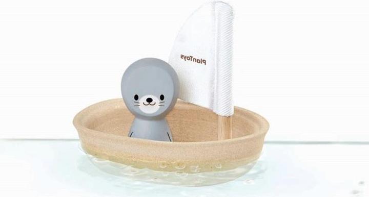 Actual product image Plantoys Sailboat - sea lion