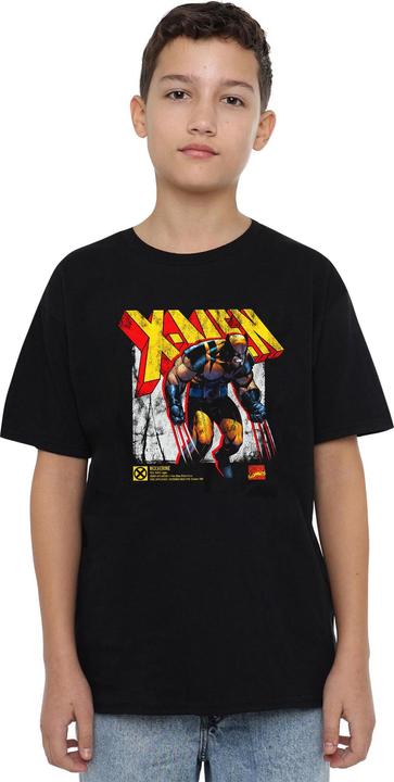 Actual product image Childrens/Kids X-Men Wolverine Infographic T-Shirt (116)