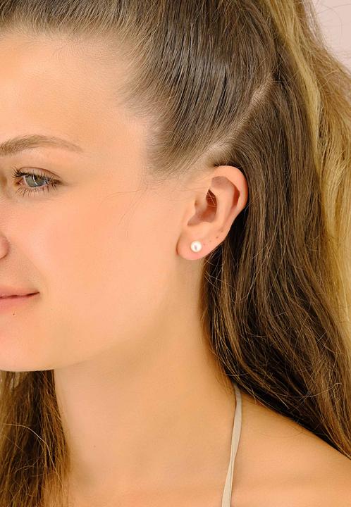 Image du produit Muau Boucles d'oreilles (750 Platine)