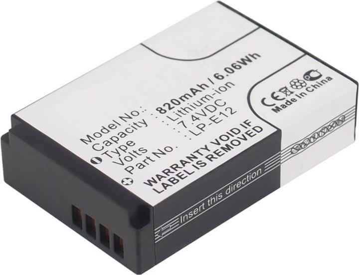 Produktbild AGI 95657 - 600 mAh - 7,4 V - Lithium-Ion (Li-Ion) - 1 Stück(e) (Kamera Akku)