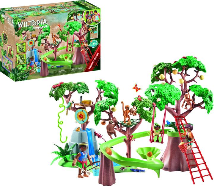 Actual product image Playmobil Tropical jungle playground (71142, Playmobil Wiltopia)