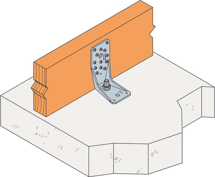 Image du produit Simpson Sst Connecteur angulaire SIMPSON AKR (Connecteur coudé, 1 pcs)