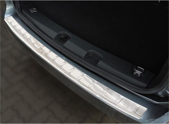 Actual product image Avisa Stainless steel bumper protection for VW Caddy from 2021 until today (Rear)