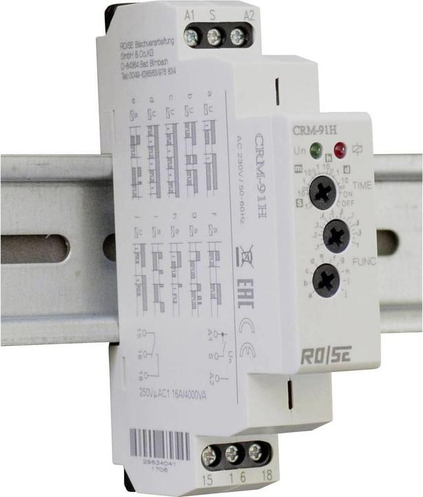 Actual product image Rose Lm CRM-91H/UNI Time relay Multifu