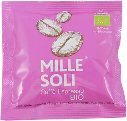 Produktbild MariaSole Mille Soli Caffè Espresso Bio (150 x Port.)