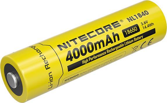 Produktbild Nitecore NL1840 (1 Stk., 18650, 4000 mAh)