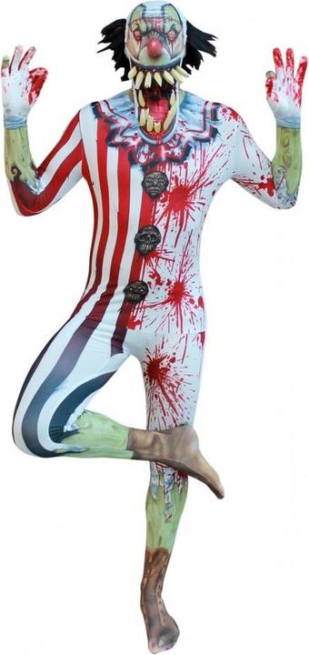 Produktbild Morphsuits Jaw Dropper - Zombie Clown - blutiger Clown (L)