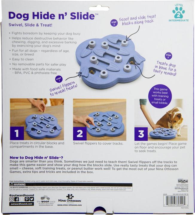 Image du produit Nina Ottosson Chien Hide N' Slide (Jouet intelligent chien)