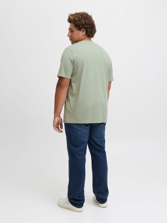 Actual product image Jack & Jones Jjelogo Tee Ss Oneck 2 Col Aw25 Noos Pls (6XL)