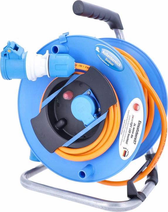 Actual product image As - Schwabe CEE camping cable reel (25 m, 2.50 mm²)