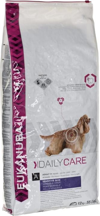 Actual product image Eukanuba Sensitive Skin (Adult, 1 pcs., 12000 g)