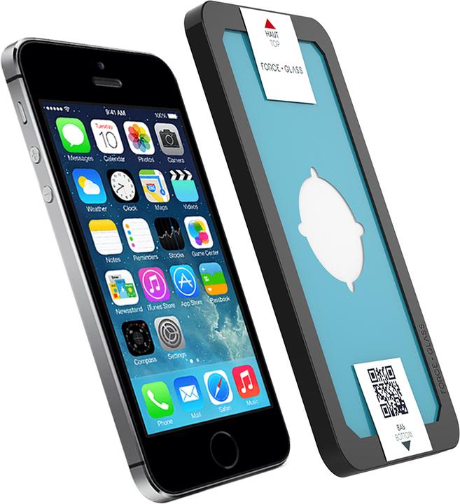 Produktbild Bigben Connected Displayschutz aus Glas (1 Stück, Apple iPhone SE)
