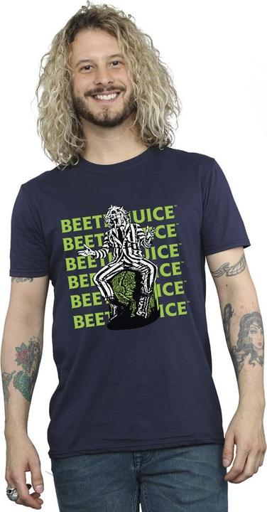 Immagine prodotto Beetlejuice Maglietta Posa Uomo (L)