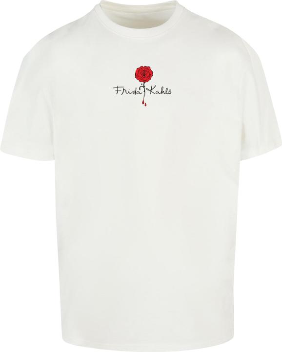 Merchcode Frida Kahlo - Logo rose Heavy Oversize Tee - 116581 (L)