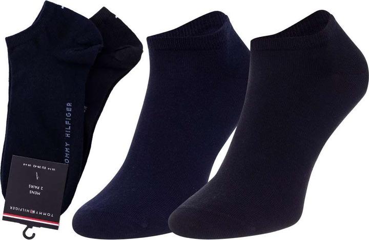 Immagine prodotto Tommy Hilfiger Calzini da uomo Mix Foot Socks 2p Navy/Black 39-42 (39 - 42)