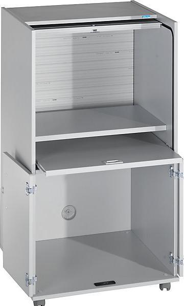 Immagine prodotto eurokraft pro Armadio per computer con tapparella in plastica, mobile