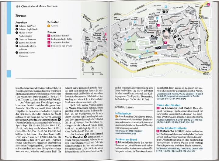 Produktbild Reise-Taschenbuch Reiseführer Marken, Italienische Adria (Deutsch, Annette Krus-Bonazza, 2024)