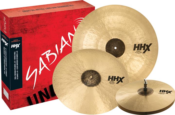 Sabian HHX Complex Performance Cymbalset, 3-teilig (Becken)