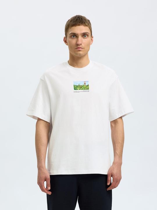 Immagine prodotto Selected Homme Print T-Shirt mit Rundhalsausschnitt (M)
