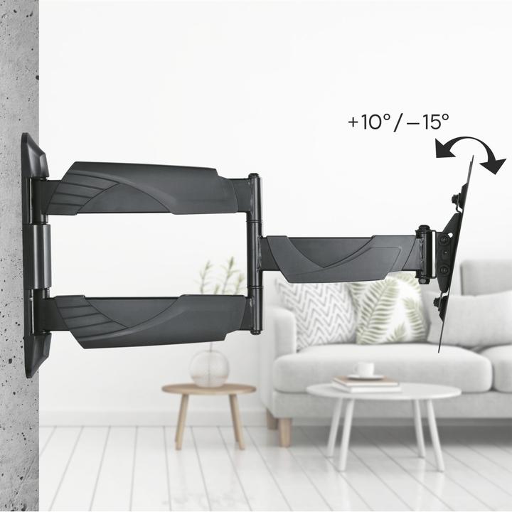 Produktbild Hama TV-Wandhalterung, schwenkbar, neigbar, ausziehbar, 122 cm (48") bis 35 kg (Wand, 48", 35 kg)