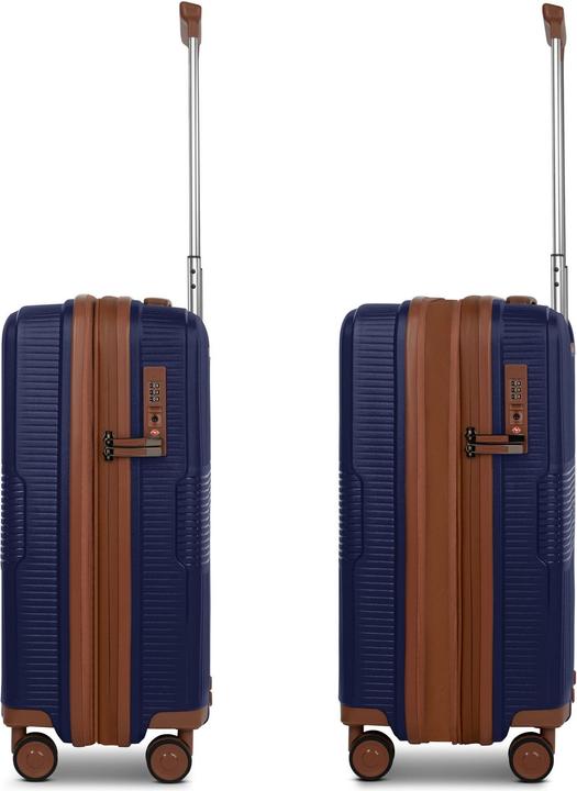 Immagine prodotto Farmhood Eco Edition 02 4 Rollen Kabinentrolley 55 cm mit Dehnfalte (44 l, Bagaglio a mano (fino a 50 litri))