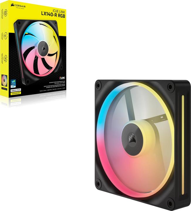 Actual product image Corsair iCUE LINK LX140-R RGB (140 mm, 1 x)