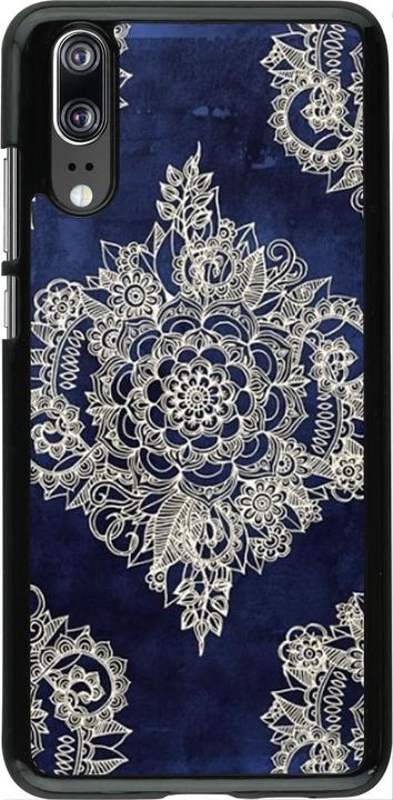 Actual product image PhoneLook Coque Cream Flower Moroccan (Huawei P20)